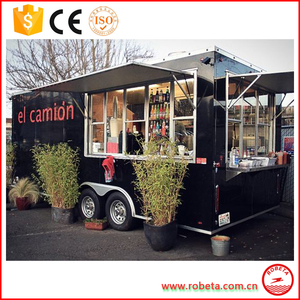 Venta caliente máquina de aperitivos avenida snack <span class=keywords><strong>food</strong></span> remolque remolque móvil de alimentos venta de camiones - Product Image 5
