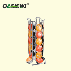 Support de capsules de café en métal <span class=keywords><strong>pour</strong></span> <span class=keywords><strong>Dolce</strong></span> <span class=keywords><strong>Gusto</strong></span> 24 dosettes - Product Image 1
