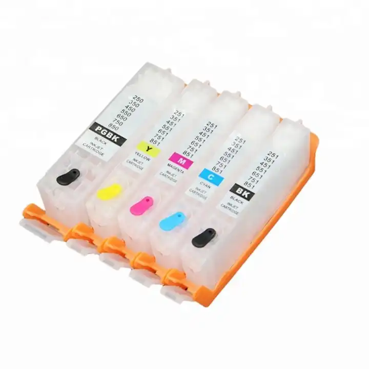 pgi-570 cli-571 refillable ink cartridge for