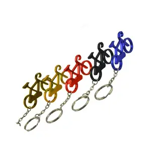 Hxy Custom Aluminium Fiets Sleutelhanger Flesopener, Fiets Flesopener, Metalen Fiets Sleutelhanger Opener Voor Geschenken