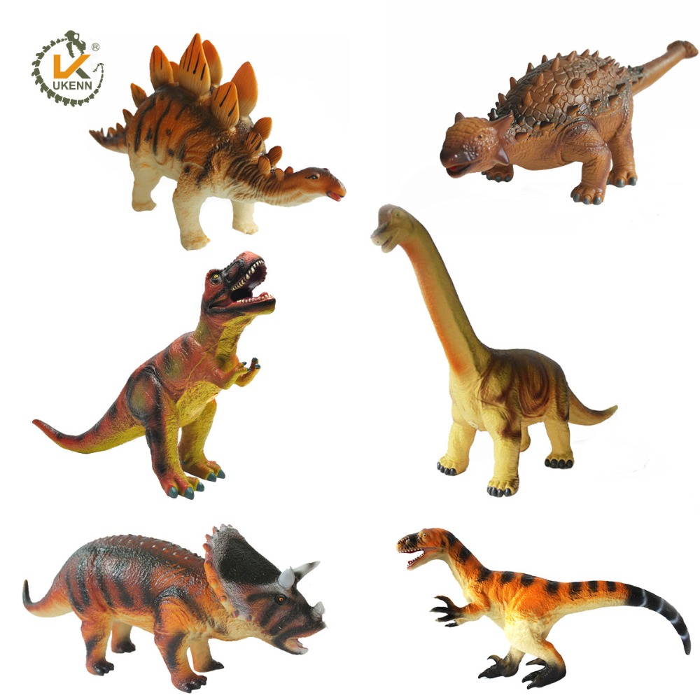 UKENNプラスチック教育玩具動物モデル3D恐竜ゴム| Alibaba.com