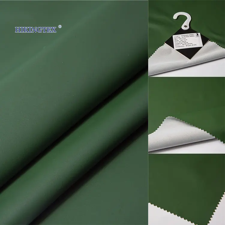 High end raincoat fabric PU synthetic leather exported to Europe and America
