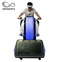 Simulateur de conduite de moto de réalité virtuelle de course VR de qualité supérieure, moto 9D, conduite sur voiture VR, moto VR avec prix