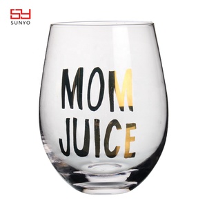 Verres à <span class=keywords><strong>vin</strong></span> gobelet transparent sans pied <span class=keywords><strong>pas</strong></span> <span class=keywords><strong>cher</strong></span> faits à la main avec nouveau logo personnalisé <span class=keywords><strong>verre</strong></span> à <span class=keywords><strong>vin</strong></span> sans pied - Product Image 2