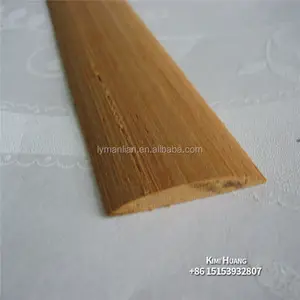 高品质的装饰实木或工程柚木木制踢脚板或底板
