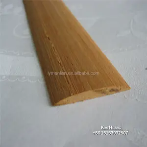 Rodapié decorativo de madera maciza de alta calidad, rodapié de moldura de madera de teca de ingeniería