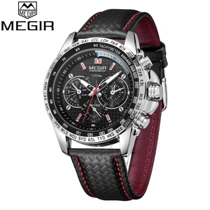 En gros <span class=keywords><strong>pas</strong></span> <span class=keywords><strong>cher</strong></span> megir <span class=keywords><strong>montre</strong></span> 1010 modèle hommes cadeau ensemble <span class=keywords><strong>montre</strong></span> - Product Image 1
