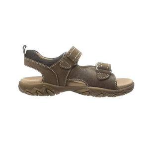 Sandales plates d'été en cuir véritable Choozii pour hommes et grands enfants, idéales pour l'école - Product Image 5
