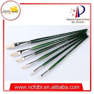 Haute qualité New cheap pinceaux poils cheveux professionnel artiste <span class=keywords><strong>peinture</strong></span> <span class=keywords><strong>à</strong></span> <span class=keywords><strong>l</strong></span>'<span class=keywords><strong>huile</strong></span> brush set - Product Image 1