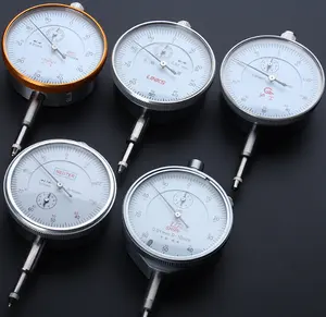 Indikator Dial Tautan, Instrumen Pengukuran Akurasi 0.01Mm Jam Presisi, Indikator Uji Dial