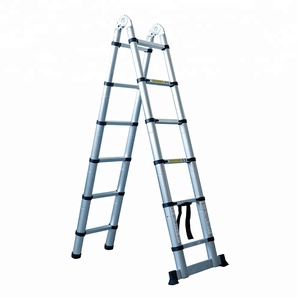 Escalera Telescópica Doble Tipo A Resistente <span class=keywords><strong>Lidl</strong></span> En131, Escalera de Aluminio Fabricada en China - Product Image 3