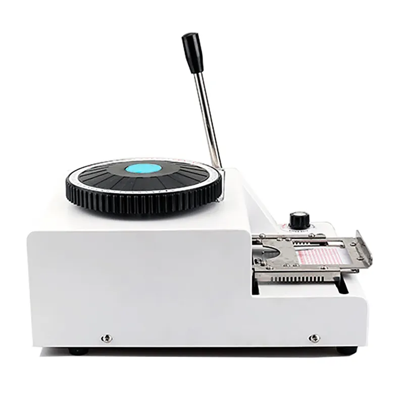 Handleiding PVC Card Embosser Id-kaart VIP 68 Code Characters Embosser