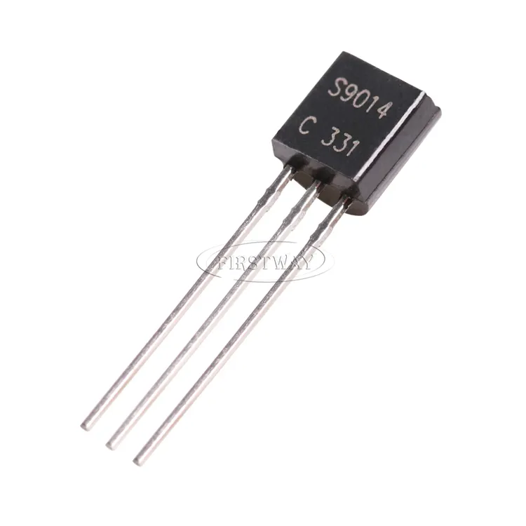 Bipolar Junction Transistor 0.15A/50V 9014 TO-92-3 BJT DIP S9014 TO-92 NPN