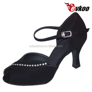 Scarpe da donna con tacco alto da ballo latino di marca Evkoo