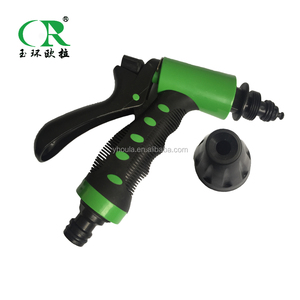 Pistola ad acqua da giardino con modalità a spruzzo a modello singolo ugello per tubo da giardino leggero in plastica <span class=keywords><strong>Spray</strong></span> per l'acqua