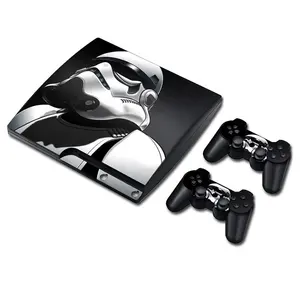 Best Price Skin For PS3 Slim Console Controller For Playstation 3 Slim Vinyl Decal Sticker