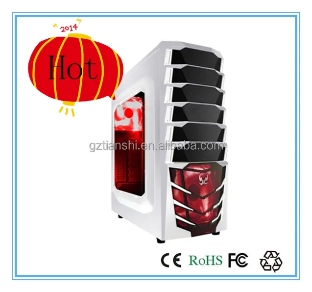 China Großhandel Full Tower ATX Itx Gaming Case, Special Design Computer Case, weiß Full Tower ATX Computer Case