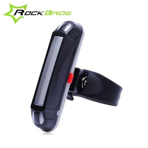 ROCKBROS-Luz trasera impermeable <span class=keywords><strong>para</strong></span> bicicleta, 30 <span class=keywords><strong>LED</strong></span>, luz de advertencia de seguridad, recargable por USB, luz trasera roja <span class=keywords><strong>para</strong></span> bicicleta - Product Image 3