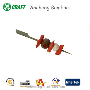 Bonet parrilla <span class=keywords><strong>cesta</strong></span> de bambú palillos desechables 40 cm pincho de bambú - Product Image 3