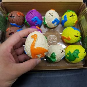 Offre Spéciale 3D dinosaure peinture <span class=keywords><strong>Dino</strong></span> <span class=keywords><strong>oeuf</strong></span> balle anti-stress nouvelle nouveauté Promotion boules d'eau Splat jouet pour enfants en plastique - Product Image 4