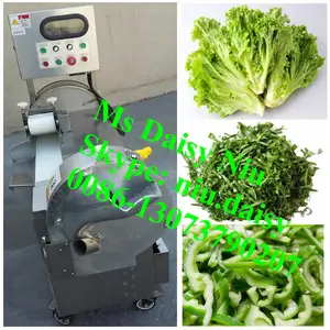 Commerciale foglia di macchina di taglio di verdure/Prezzemolo verdure cutter/Porro Cavolo macchina di taglio