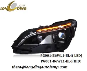 Longding自動車部品アクセサリー車のヘッドライト2017-UP Peugeot 4008 5008修正されたLEDヘッドライト