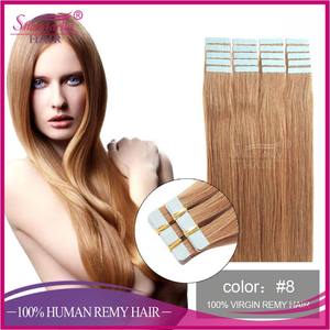 Cinta <span class=keywords><strong>En</strong></span> Extensiones Más Vendidos Remy Extensiones de Cabello de Cinta, Extensión <span class=keywords><strong>del</strong></span> pelo Cinta Adhesiva - Product Image 1