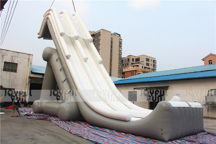 High quality customized giant inflatable Dock slide inflatable slide for boat