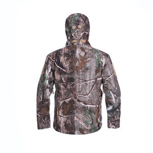 100% Polyester Waterproof Softshell <strong>Jacket</strong> Real Tree <strong>Camo</strong> <strong>Jacket</strong> - Product Image 3