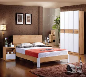 佛山工場収納ダブルベッド最新のベッドルーム家具セットキングクイーンベッド