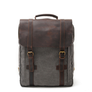 New Style Wax <strong>Canvas</strong> Mans Waterproof Travelling Backpack Backpack <strong>Back</strong> <strong>Pack</strong> - Product Image 6