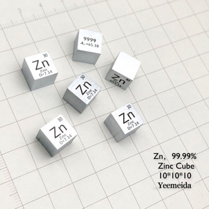 <span class=keywords><strong>Cubo</strong></span> <span class=keywords><strong>de</strong></span> <span class=keywords><strong>Zinc</strong></span> Zn <span class=keywords><strong>de</strong></span> Metal, <span class=keywords><strong>Cubo</strong></span> <span class=keywords><strong>de</strong></span> 10mm <span class=keywords><strong>de</strong></span> densidad, 99.995% - Product Image 6