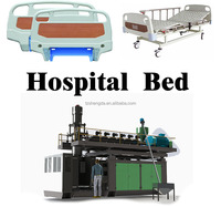 Máquina de moldeado por soplado para cabeza de cama de hospital
