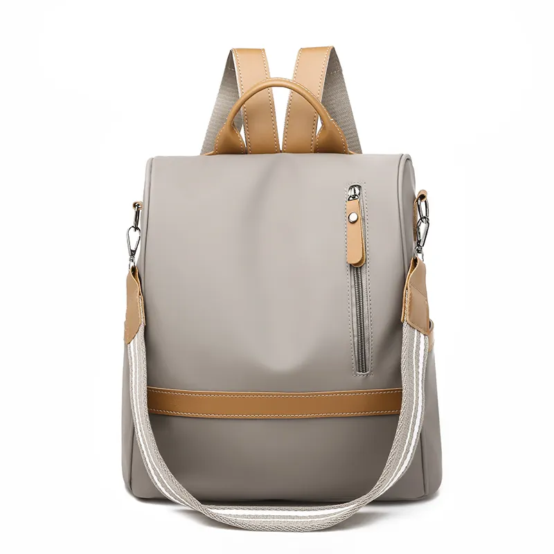 Moda kızlar okul sırt çantası çantası bayan üniversite tarzı çok fonksiyonlu rahat tasarımcıları sırt çantası kadın naylon mini sırt çantası