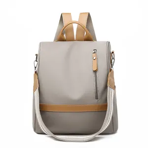 Trendy mini backpack bag fashion lady nylon mini backpack stylish girls school backpack lady black gray trendy cotton nylon day backpack softback twd lh2 16468