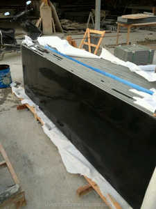 Tấm Đá Granite Đen tuyệt đối Ấn Độ hiện đại đánh bóng gạch đá trong nhà và ngoài trời 3 năm CN; Fuj chất lượng đầu tiên - Product Image 6