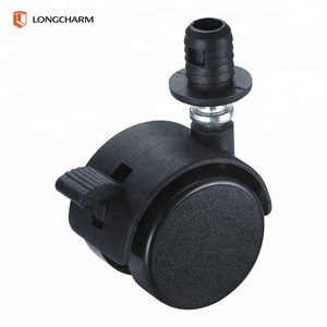 Möbel passend Bürostuhl drehbares Lenkrad Kunststoff rad für Stuhl - Product Image 1