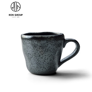 Großhandel Günstiger Preis Handgemachte Tasse Tasse Retro Elegante Porzellan Seltsame Unregelmäßige Keramik Matte Tasse Keramik Tasse ohne Griff - Product Image 2