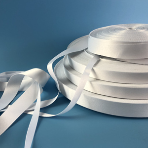 Thăng hoa <span class=keywords><strong>Polyester</strong></span> Trắng In Ấn trống Vải Dây Buộc ở dạng cuộn - Product Image 1