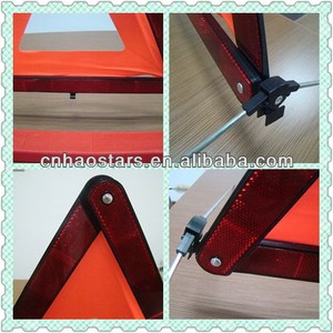 Thiết yếu an toàn bánh rực rỡ phản xạ <span class=keywords><strong>ABS</strong></span> cảnh báo khẩn cấp tam giác - Product Image 6