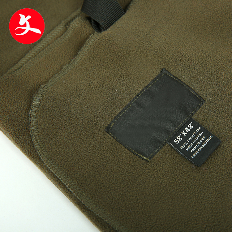 OEM/ODM top qualité armée vert couleur militaire couverture polaire