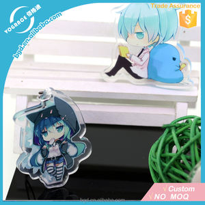 Vograce Personalità Personalizzato <span class=keywords><strong>Anime</strong></span> di Fascini Acrilici/Keychain/anello chiave per <span class=keywords><strong>anime</strong></span> - Product Image 4