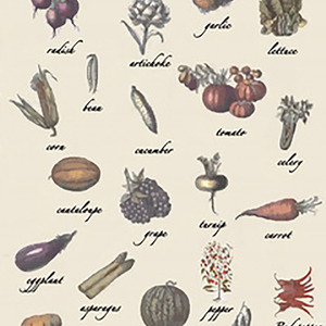 Coloré Divers Légumes Et Fruits Wall Art Toile Peinture - Product Image 1