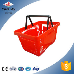 Siêu Thị Vải Xử Lý Giỏ Mua Sắm Nhựa Mang Giỏ Mua Sắm - Product Image 3