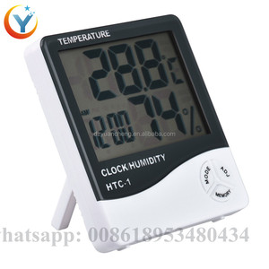<span class=keywords><strong>HTC</strong></span>-1/<span class=keywords><strong>HTC</strong></span>-2 Huishoudelijke Elektronische Digitale Barometer Hygrometer Thermometer Temperatuur Vochtigheid Meter <span class=keywords><strong>Tester</strong></span> - Product Image 1