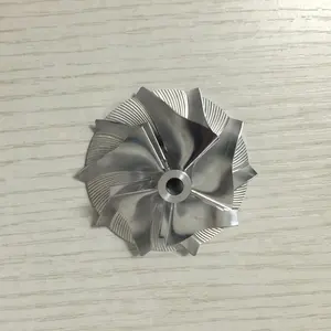 CT12 39.05/58.03Mm 5 + 5 Pisau BILLET/Penggilingan/Aluminium 2618/ Billet Roda Kompresor