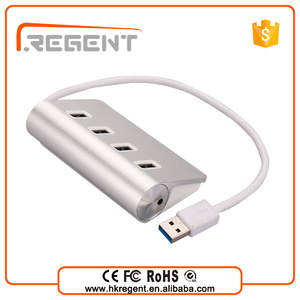 Siêu nhanh reversible nhôm <span class=keywords><strong>4</strong></span> <span class=keywords><strong>port</strong></span> high speed usb por <span class=keywords><strong>hub</strong></span> powered usb 3.0 <span class=keywords><strong>hub</strong></span> - Product Image 2