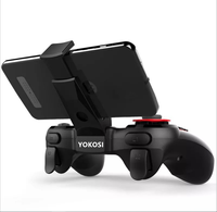 Control Inalámbrico para Juegos Móviles YKS YKS-PS4HT con Agarre BT para PC/360/ Colores Personalizados Material ABS+PC Botones Táctiles