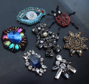 Toppe con Paillettes a Forma di Frutta Mista, Fiori e Animali di Alta Qualità per Decorazione <span class=keywords><strong>Abbigliamento</strong></span> - Product Image 2