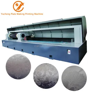 YCEM-C Laser Presisi Tinggi Rotogravure Printing Cylinder Ukiran Mesin